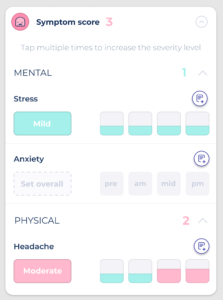 symptom tracking symptoms 