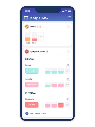 1. Track symptoms & mood