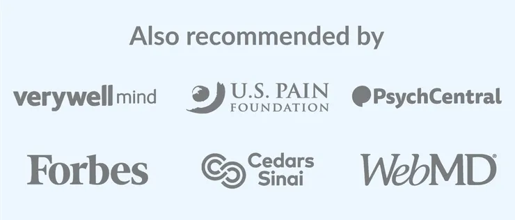Bearable is recommended by Forbes, WebMD, VeryWellMind, & More