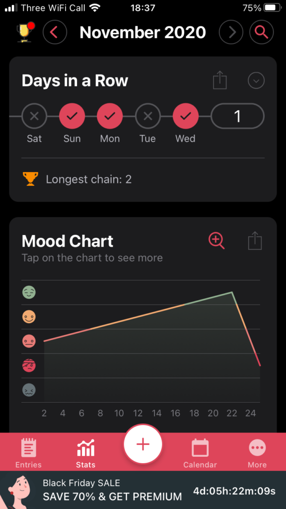 Bearable vs Daylio, which one should you choose? Bearable