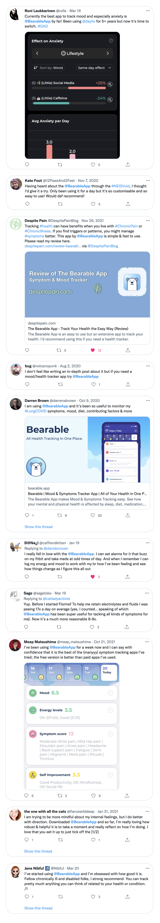 Tweets about Bearable